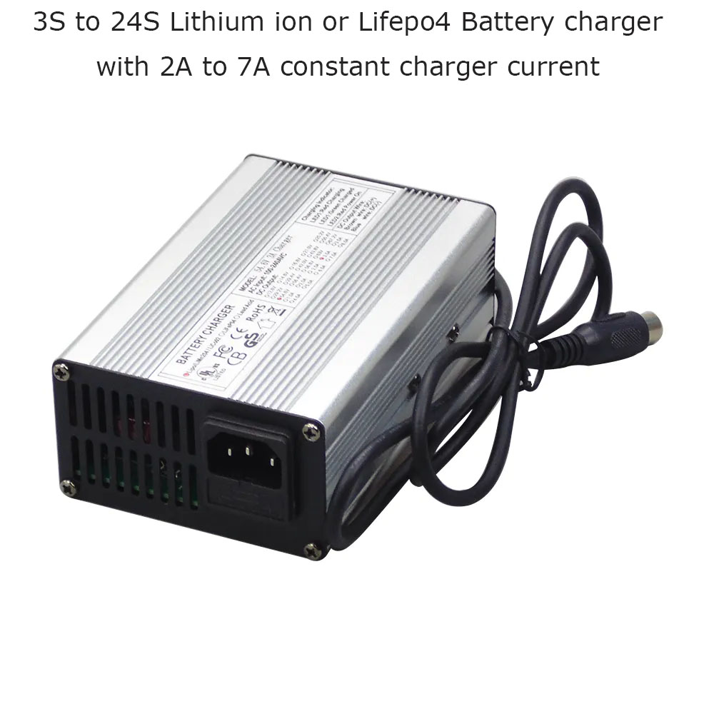 L180 3S 4S 7S 8S 12S 14S 13S 48V 16S 60V 72V Lithium ion Battery charger  with 2A to 7A constant current – LLT POWER ELECTRONIC