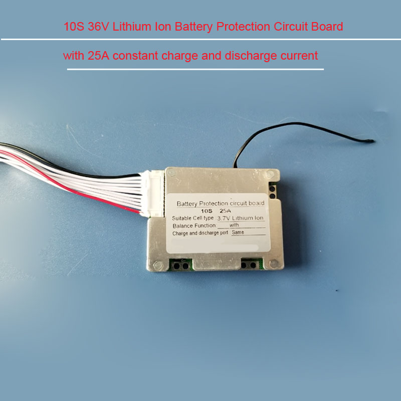 10S BMS 20A Li-ion NTC Modul Protection Board Balance BMS PCB Battery 42V 3,7V 3 