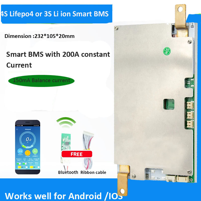 3S or 4S Li ion Lifepo4 12V UPS ,Inverter ,Auto car Battery Smart