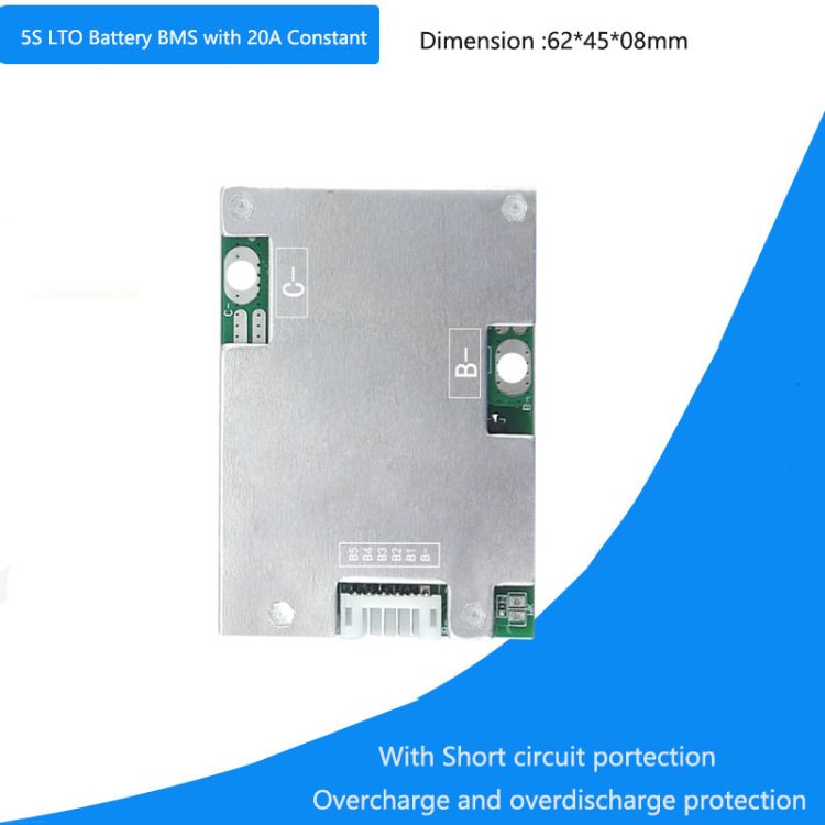 5S 12V LTO Battery BMS