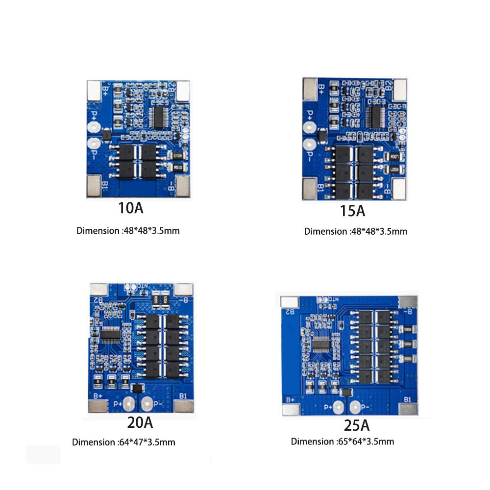 12V Battery PCB for LED power supplier , massage machine