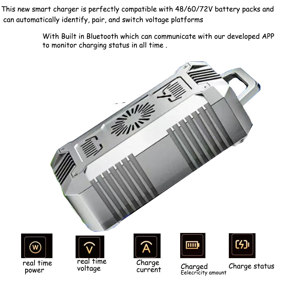 Smart Li ion battery charger